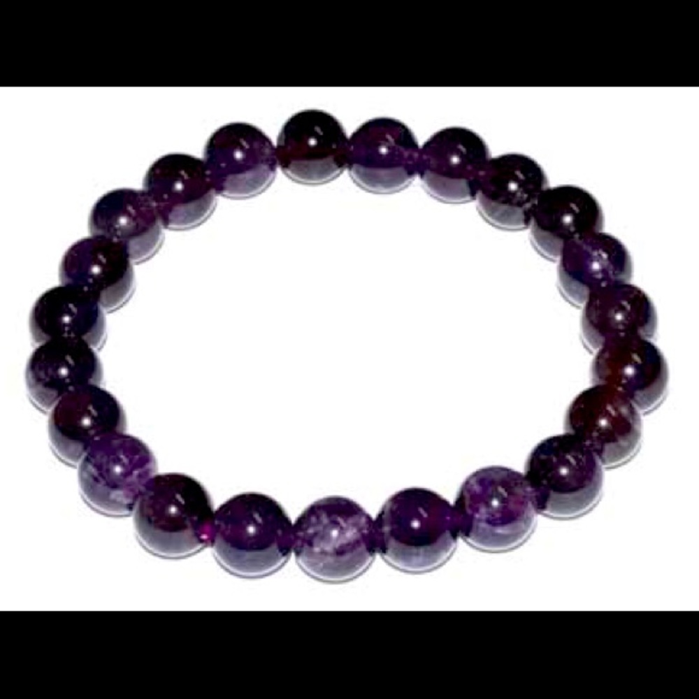 Amethyst Stretch Bracelet